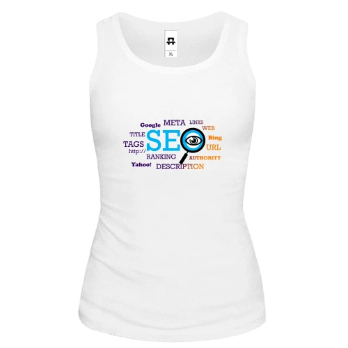 Жіноча майка SEO