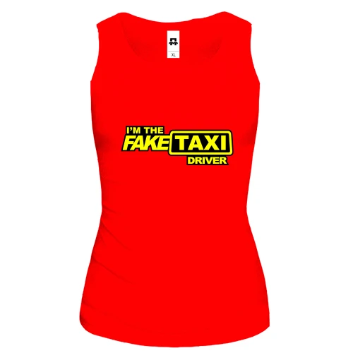 Жіноча майка Fake taxi driver