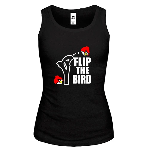 Жіноча майка Flip the bird