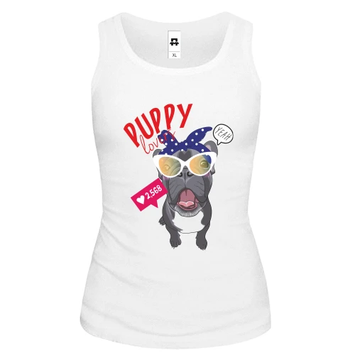 Женская майка Puppy Lovers