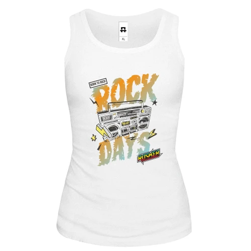 Жіноча майка Rock Days Бум бокс