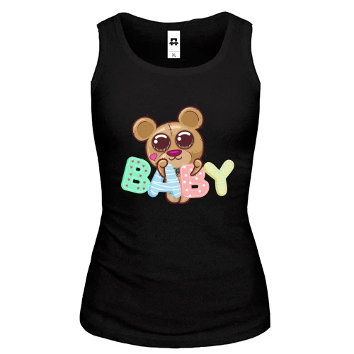 Женская майка Baby Bear Медвежонок