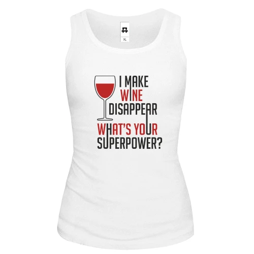 Жіноча майка Wine Вино