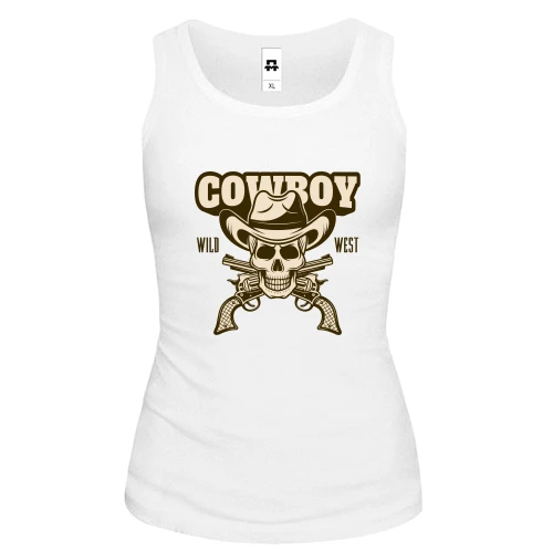 Жіноча майка Cowboy Wild West