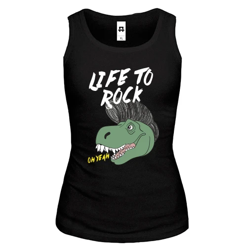 Жіноча майка Life to rock