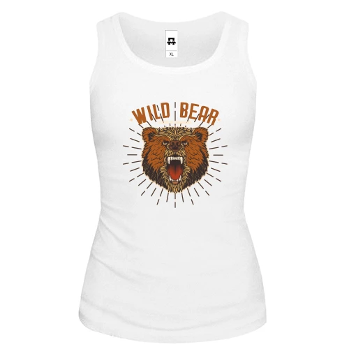 Жіноча майка Wild Bear Head