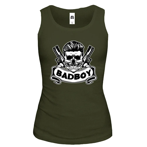 Жіноча майка Bad Boy Skull