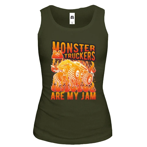 Жіноча майка Monster Truckers