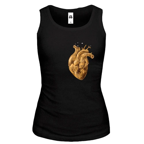 Женская майка Golden Heart