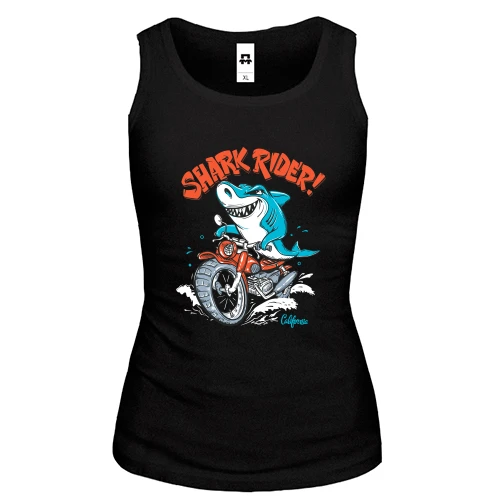 Женская майка Shark Rider
