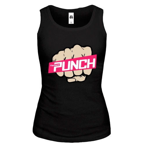 Женская майка The band Punch