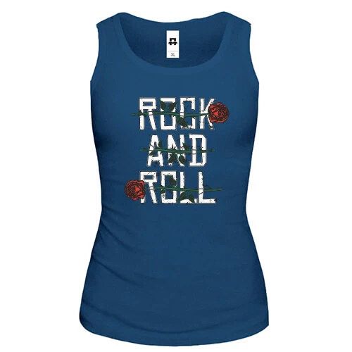 Жіноча майка ROCK AND ROLL
