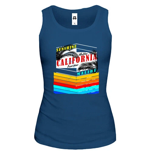 Женская майка Sunshine California Malibu