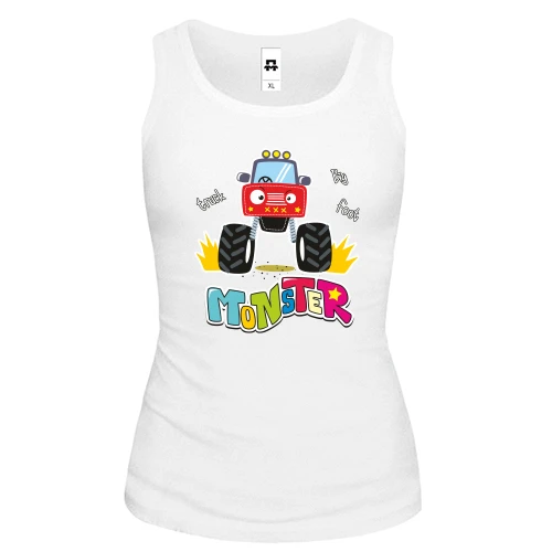 Жіноча майка Baby Monster Truck