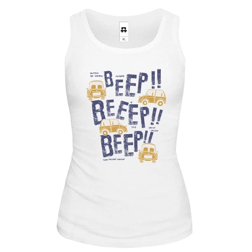 Жіноча майка Beeeep!