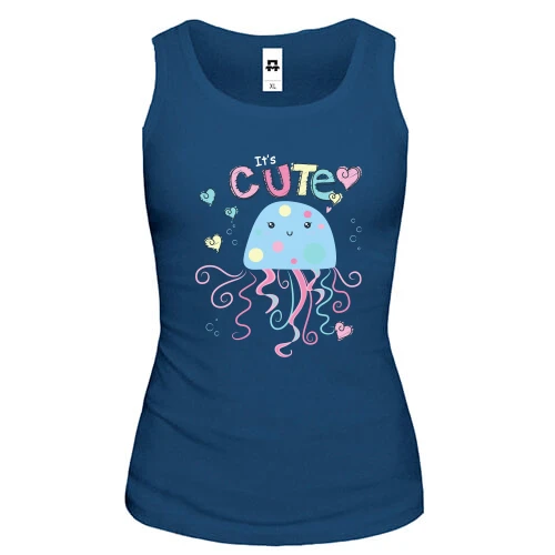 Женская майка Cute Jellyfish