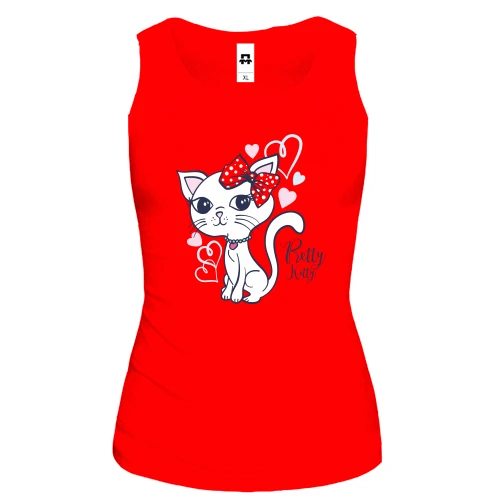 Жіноча майка Pretty Kitty