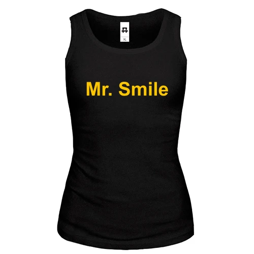 Женская майка Mr. Smile