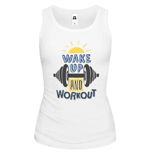 Жіноча майка WakeUp and WorkOut