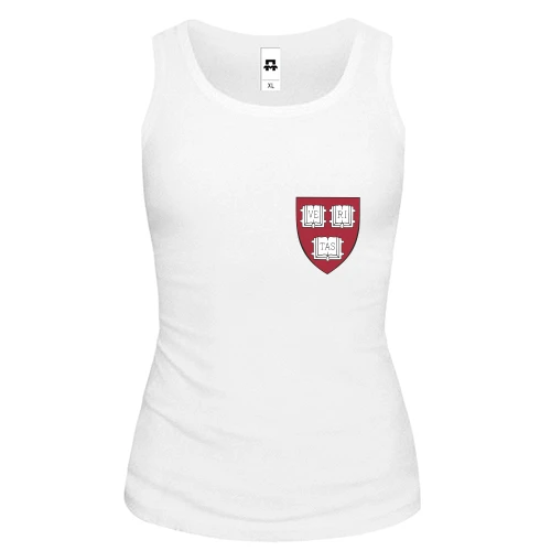 Женская майка Harvard logo mini