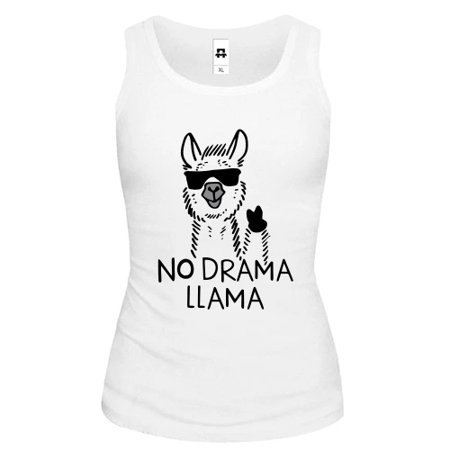 Жіноча майка No Drama LLama