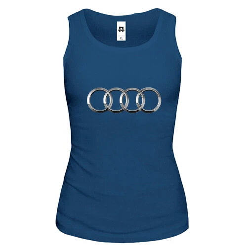 Жіноча майка Audi (Кільця)