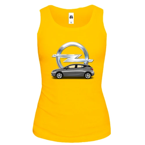 Женская майка Opel car
