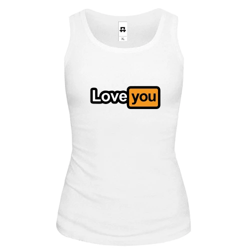 Женская майка LoveYou