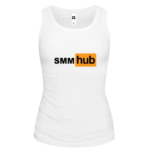 Женская майка "SmmHub"