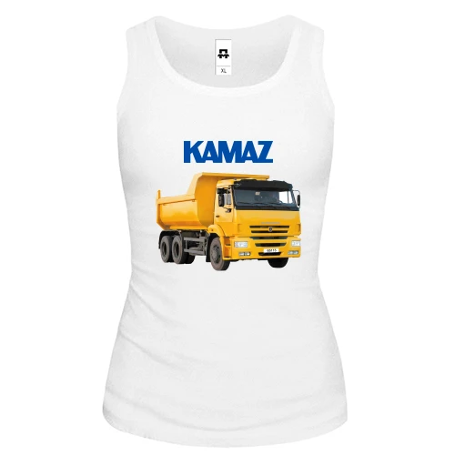 Женская майка КАМАЗ
