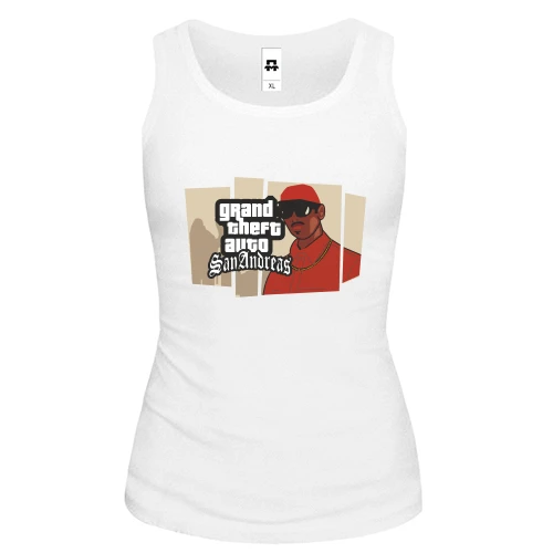 Жіноча майка Grand Theft Auto San Andreas