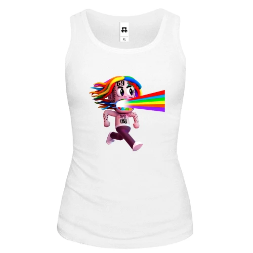 Жіноча майка Tekashi rainbow