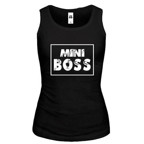 Женская майка mini BOSS