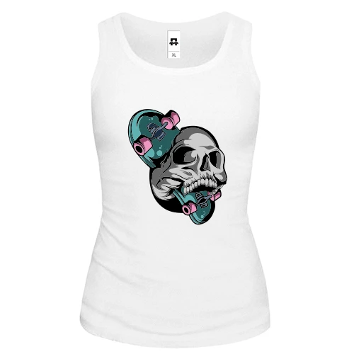 Жіноча майка Skull Skater