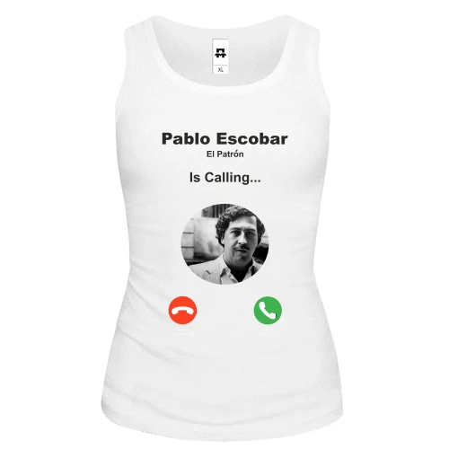 Жіноча майка Pablo Escobar is calling