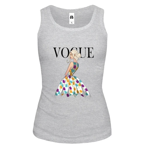 Женская майка VOGUE blonde girl