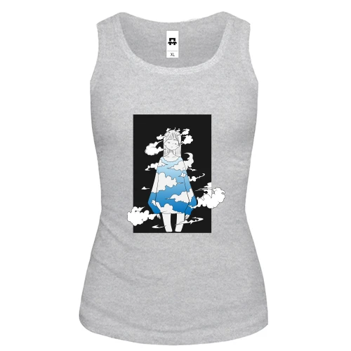 Женская майка Sky girl