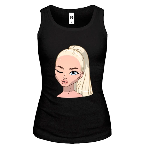 Женская майка Art. Blonde wink