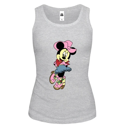 Жіноча майка Minnie Mouse cowboy