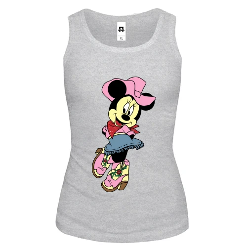 Жіноча майка Minnie Mouse cowboy.