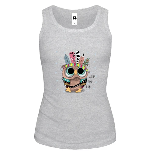 Жіноча майка Indian owl