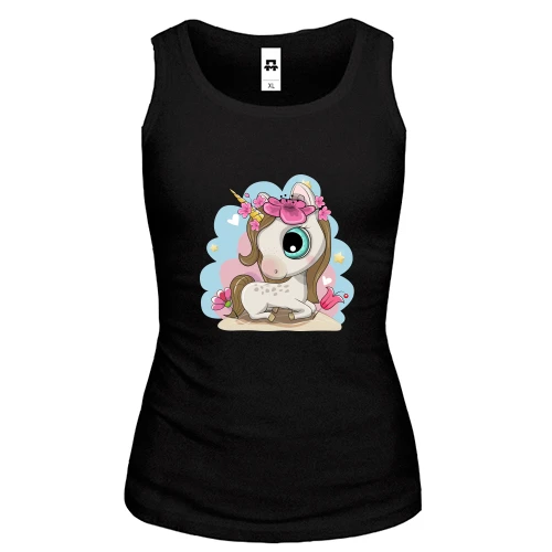 Жіноча майка Baby unicorn