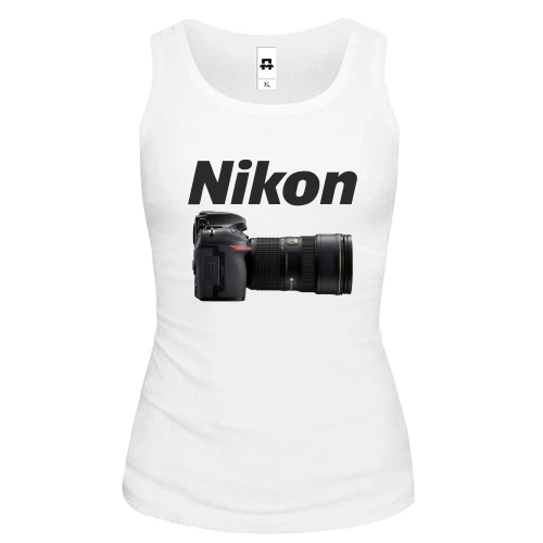 Женская майка Nikon Camera