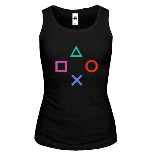 Женская майка Sony Playstation 3