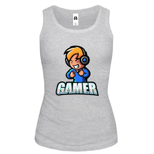 Женская майка Gamer.