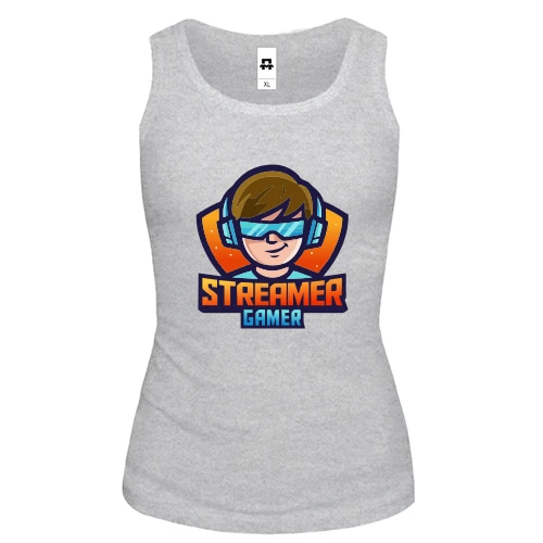 Женская майка Streamer gamer