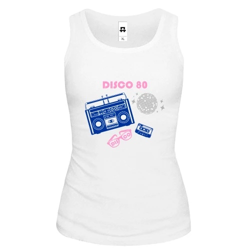 Жіноча майка DISCO 80