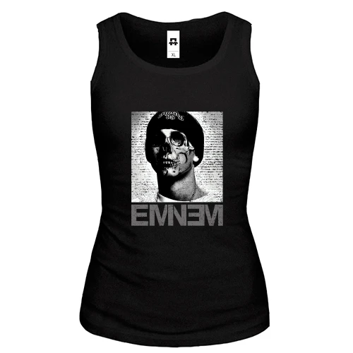Женская майка EMINEM skull