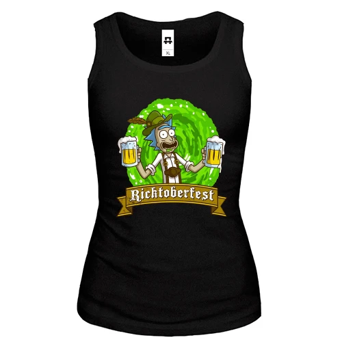 Женская майка Ricktoberfest