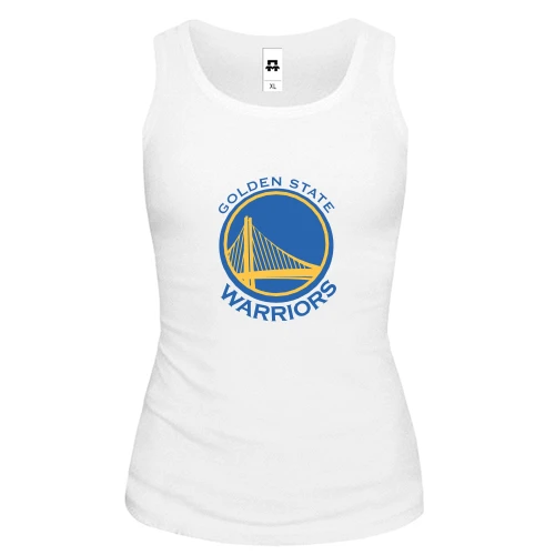 Жіноча майка з кольоровим логотипом Golden State Warriors